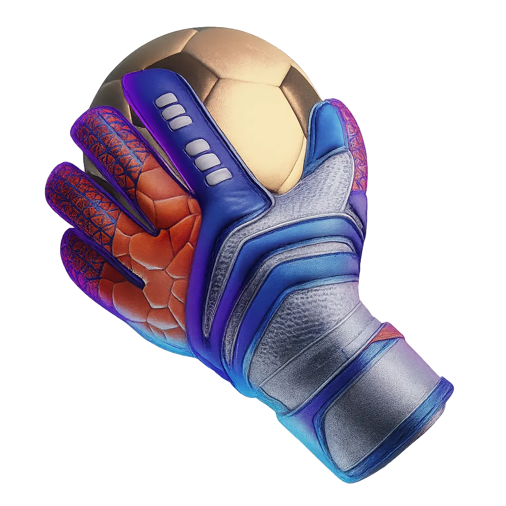 guante de fútbol